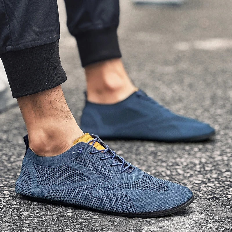 Chaussures slip-on en maille tricotée