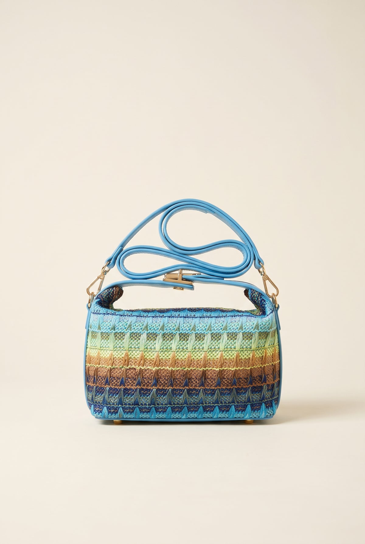 Raphaela Woven Raffia Hobo Bag
