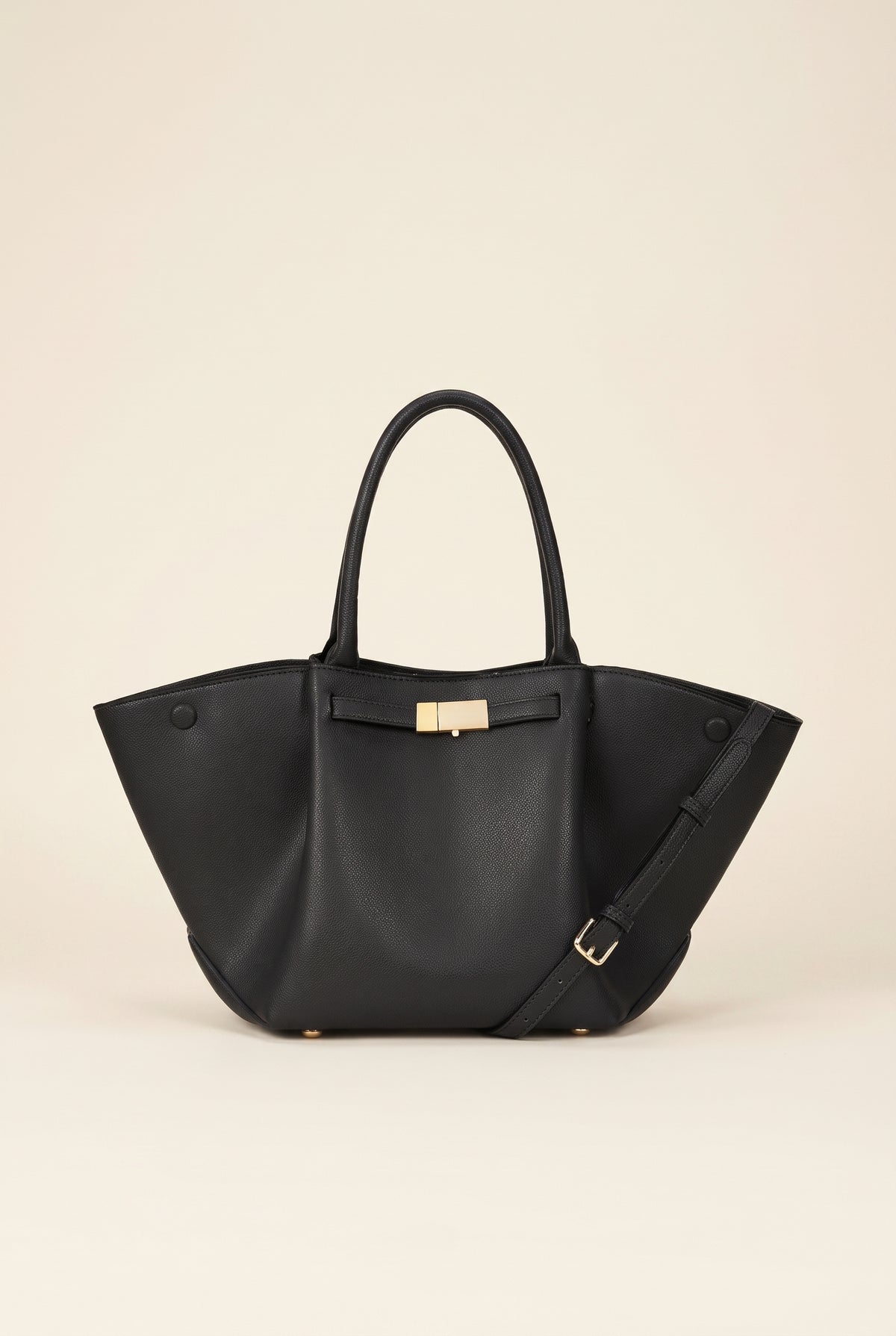 Melanie Faux Leather Tote