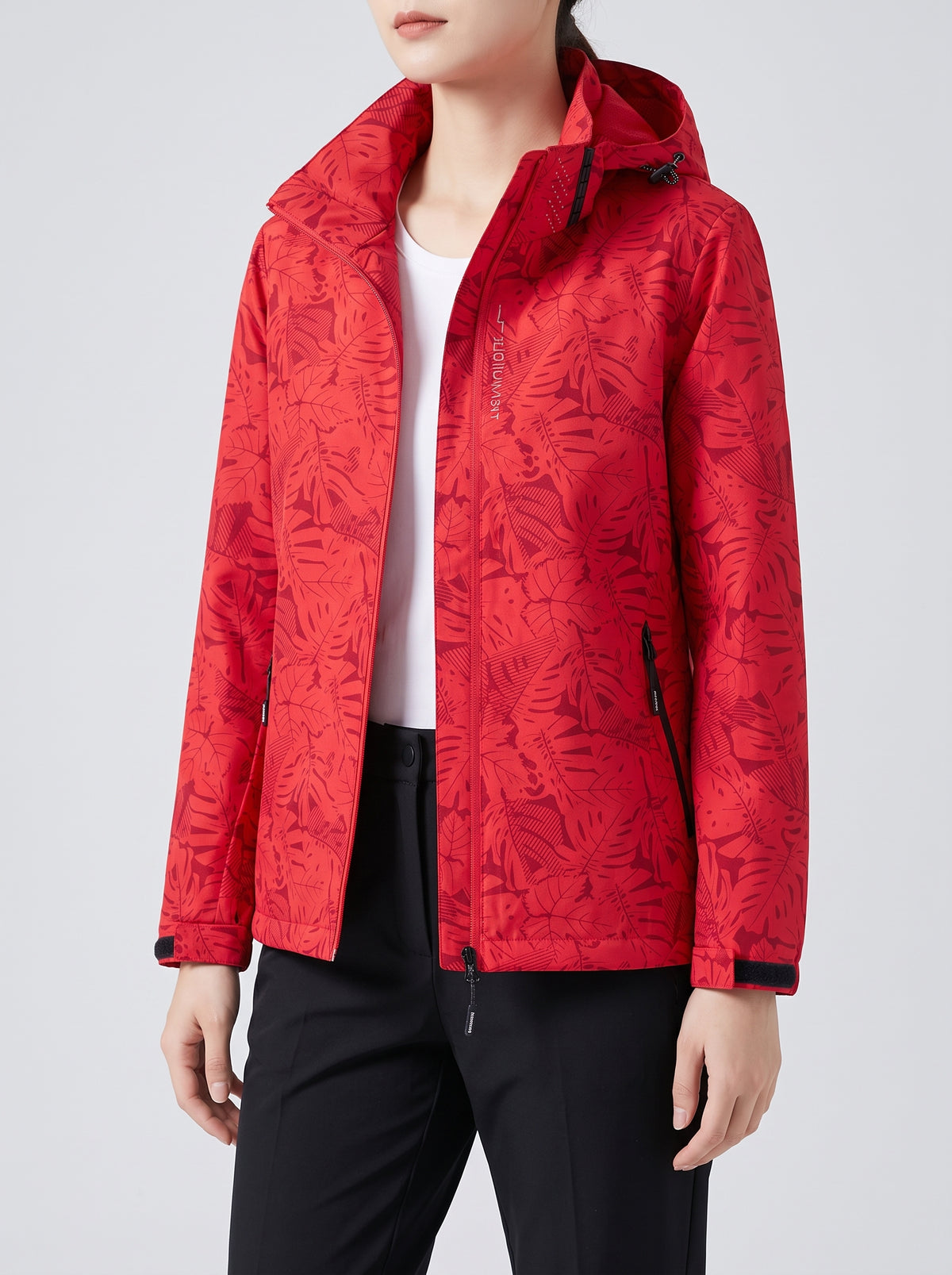 Veste Rosalie imperméable et coupe-vent - Rouge
