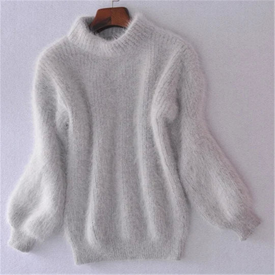 ANAÏS — Pull Ample en Maille d’Angora