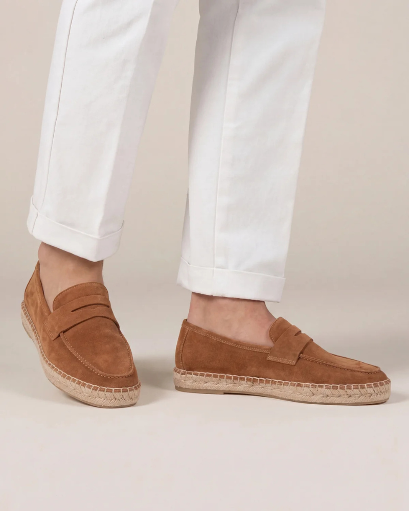 Espadrille Riviera cognac — semelle