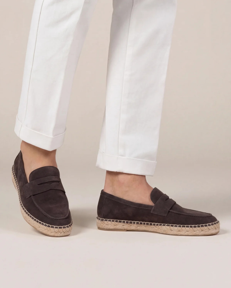 Espadrille Riviera café — semelle