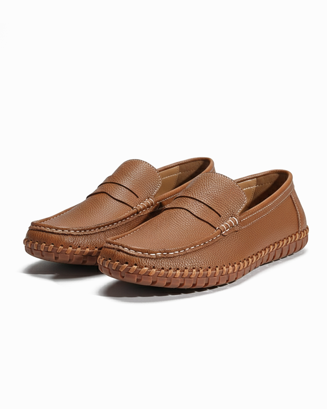 Mocassin Nora en cuir pleine fleur