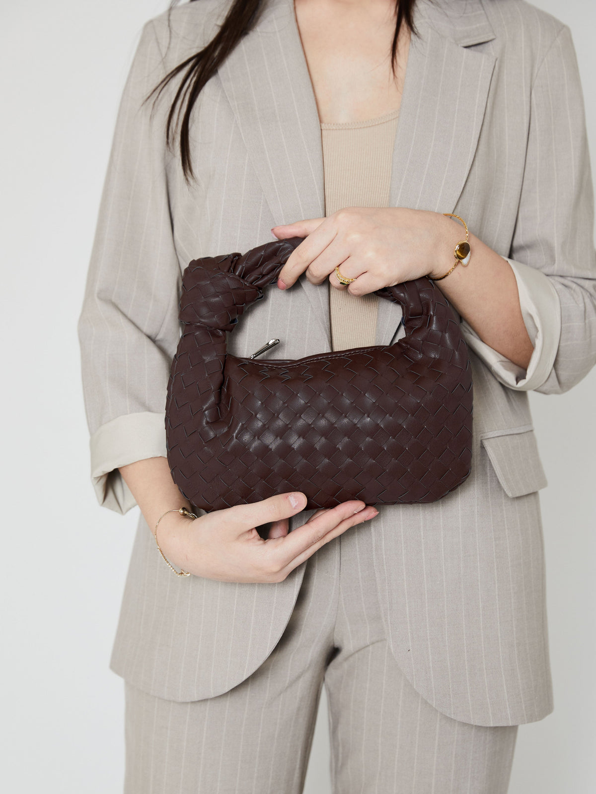 Le Mini Sac Silva — Marron Foncé
