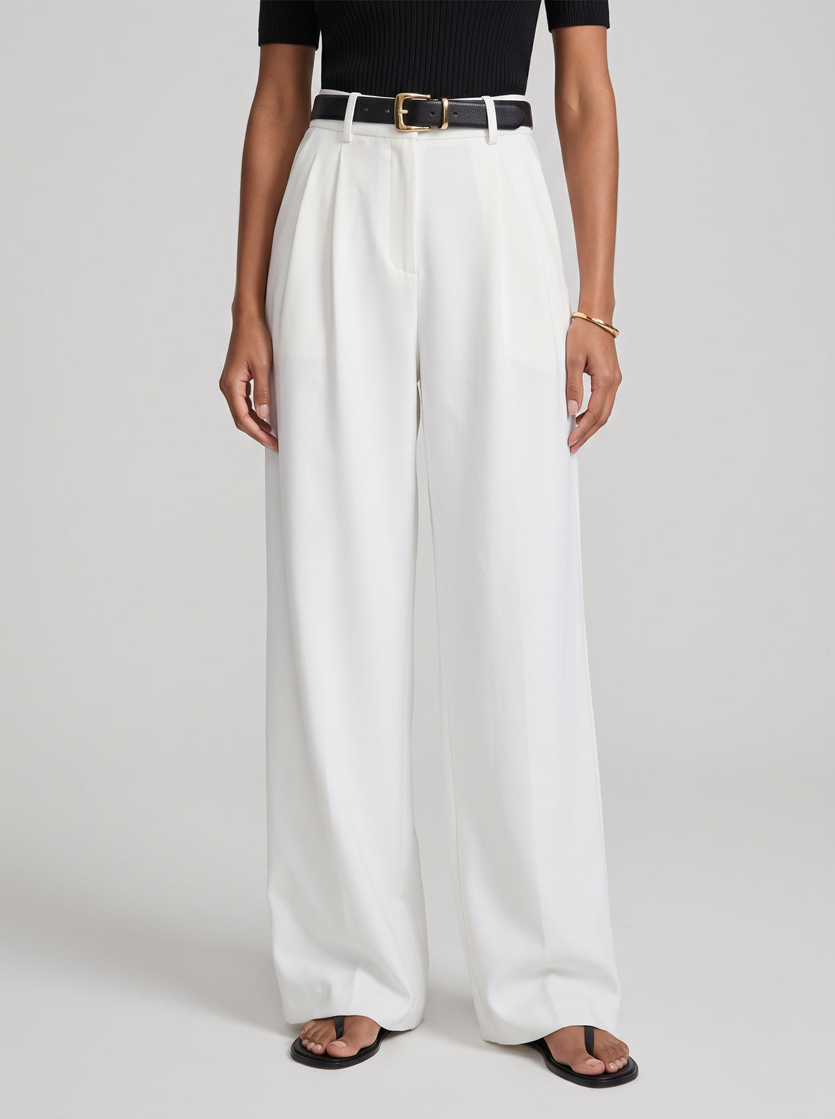 Celia High-Waisted Wide-Leg Pants