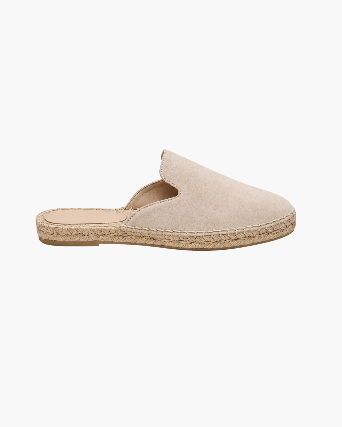 Mule Cap-Ferrat en suède sable — vue principale
