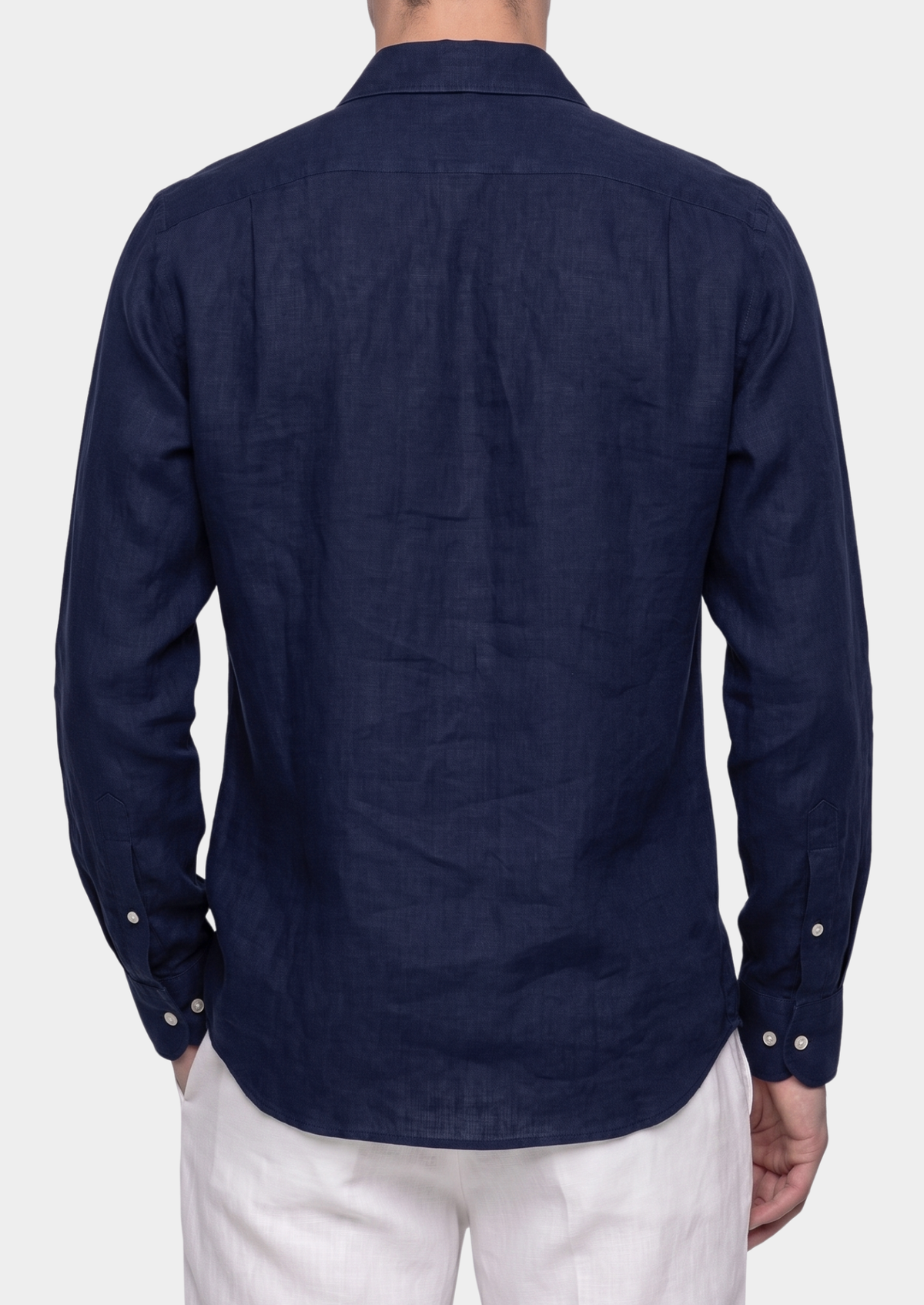 Chemise côtière Amalfi bleu marine
