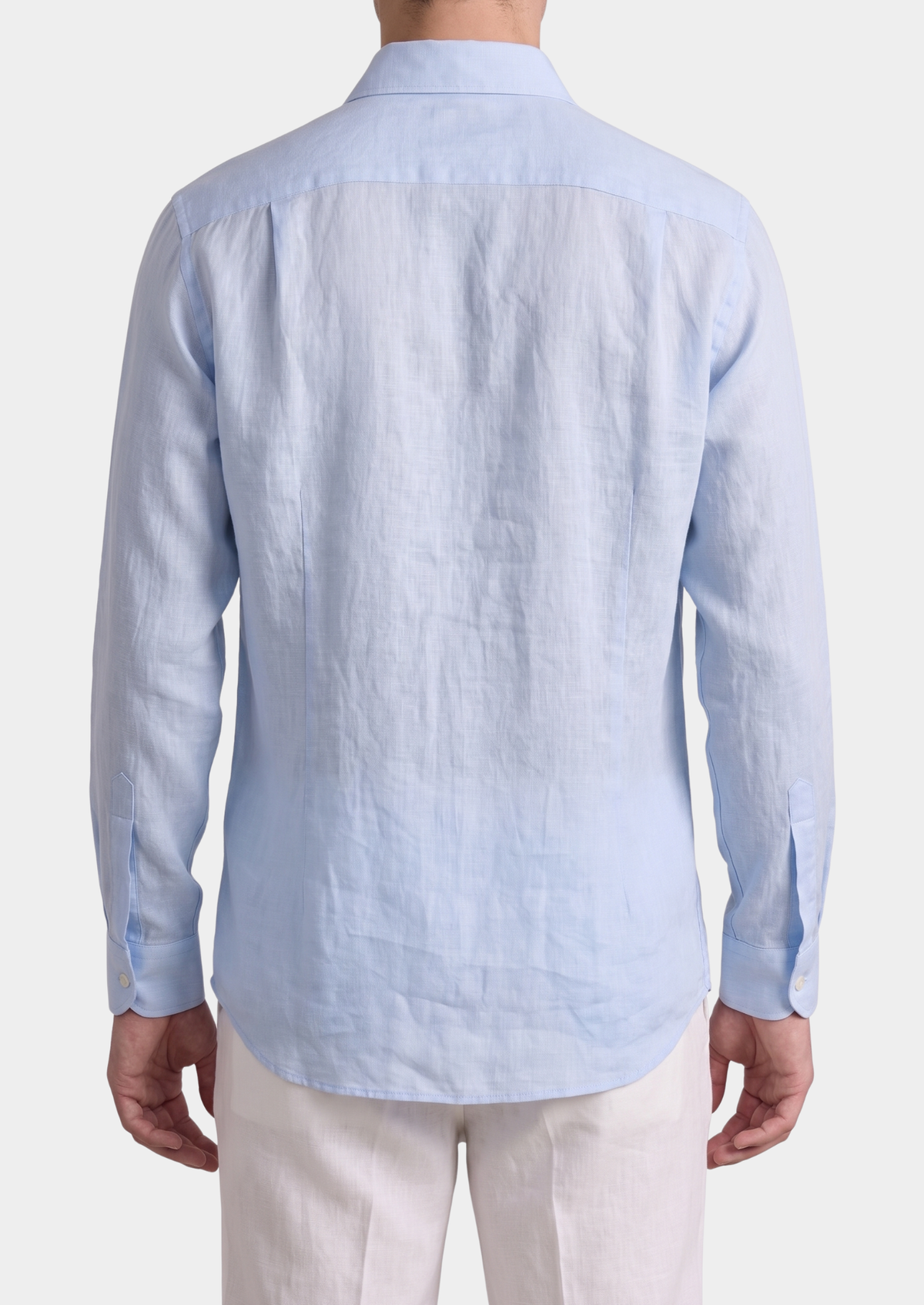 Chemise côtière Amalfi bleu clair