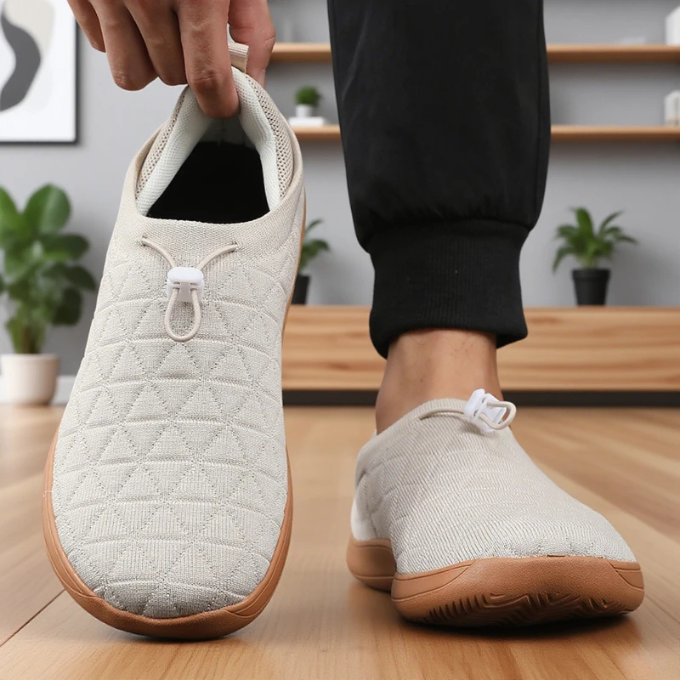 Les baskets en mesh confortables