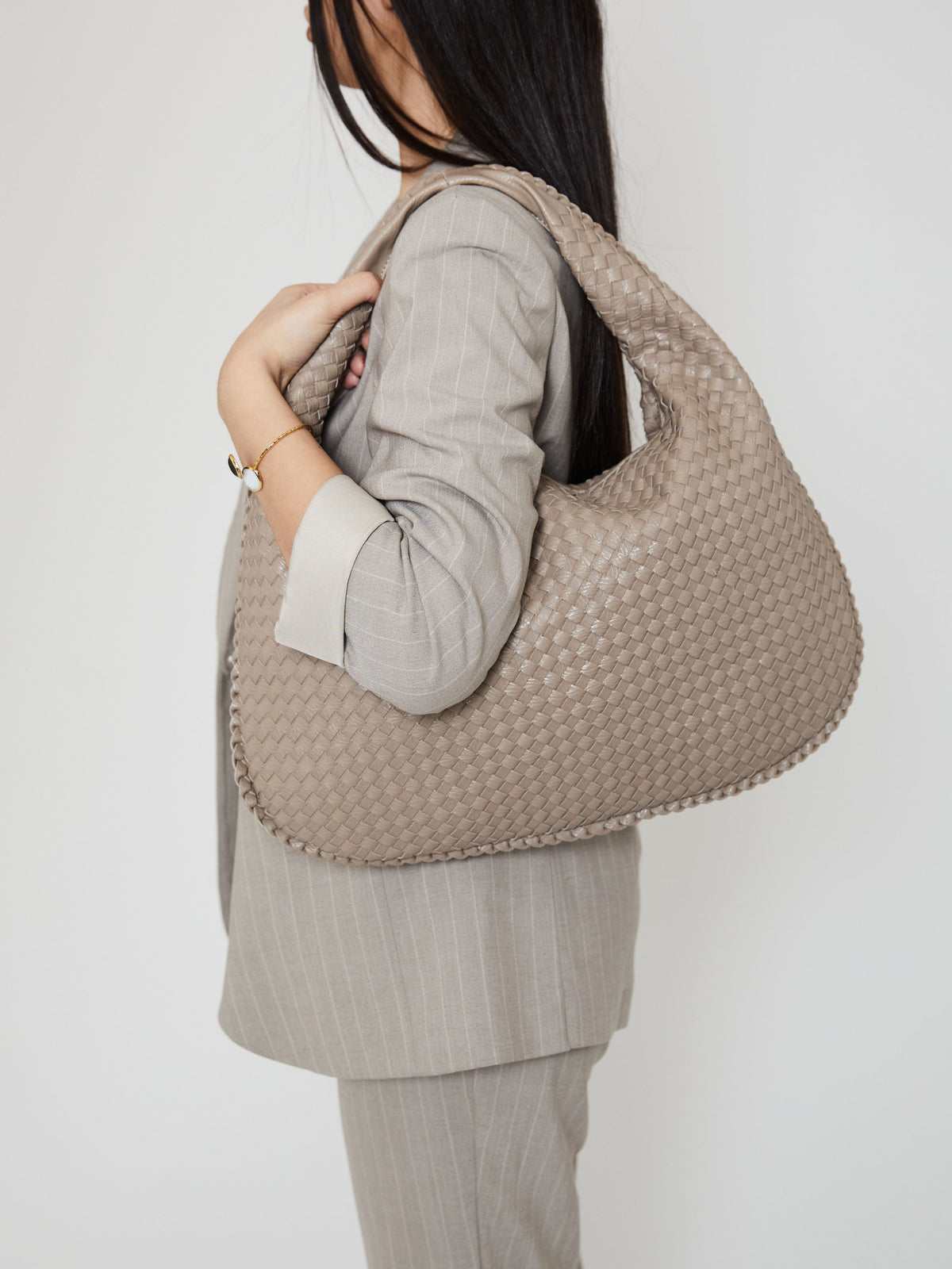 Le Cabas Ravenne — Beige Foncé