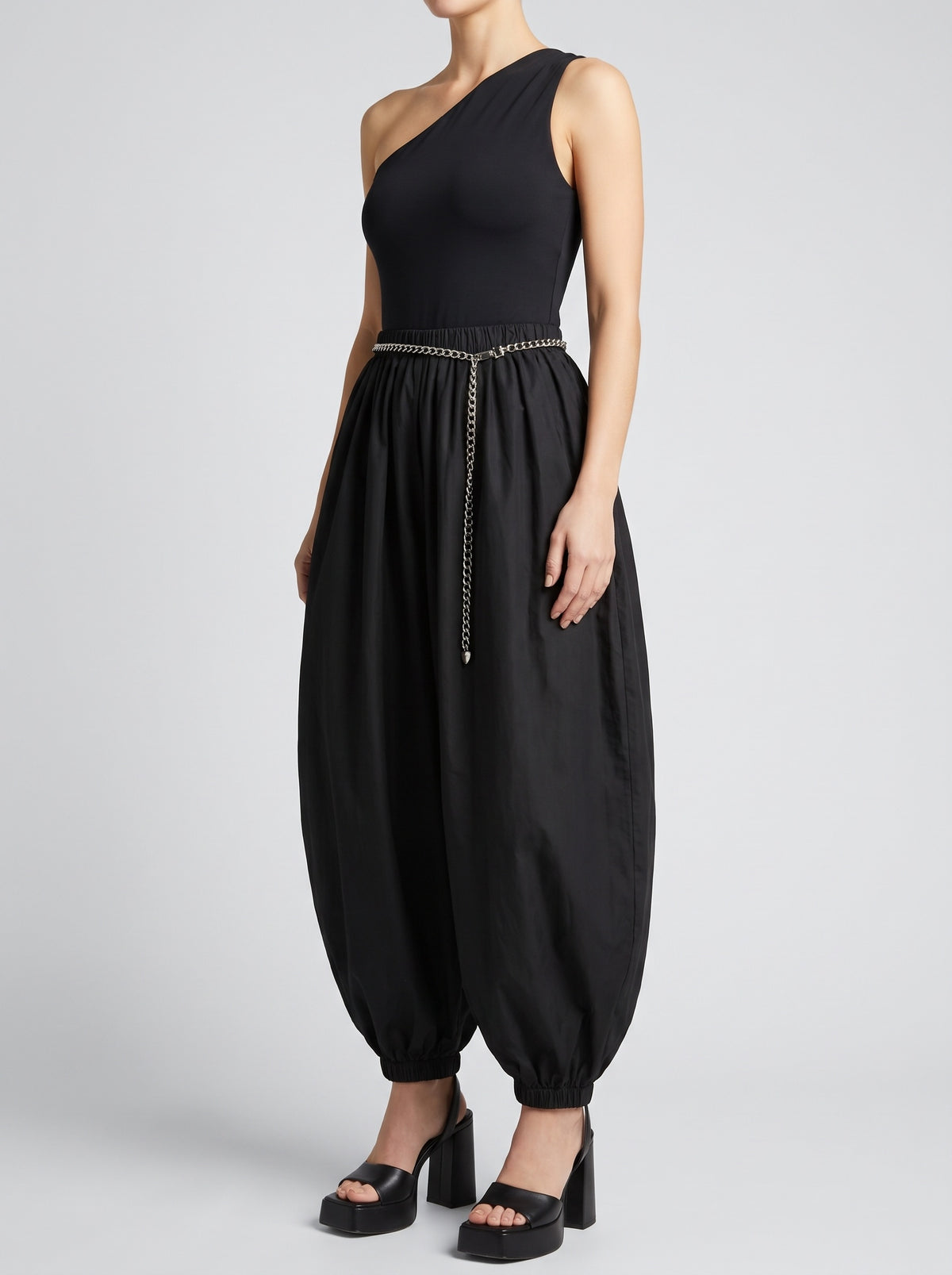 Pantalon ballon Kerry taille haute - Noir