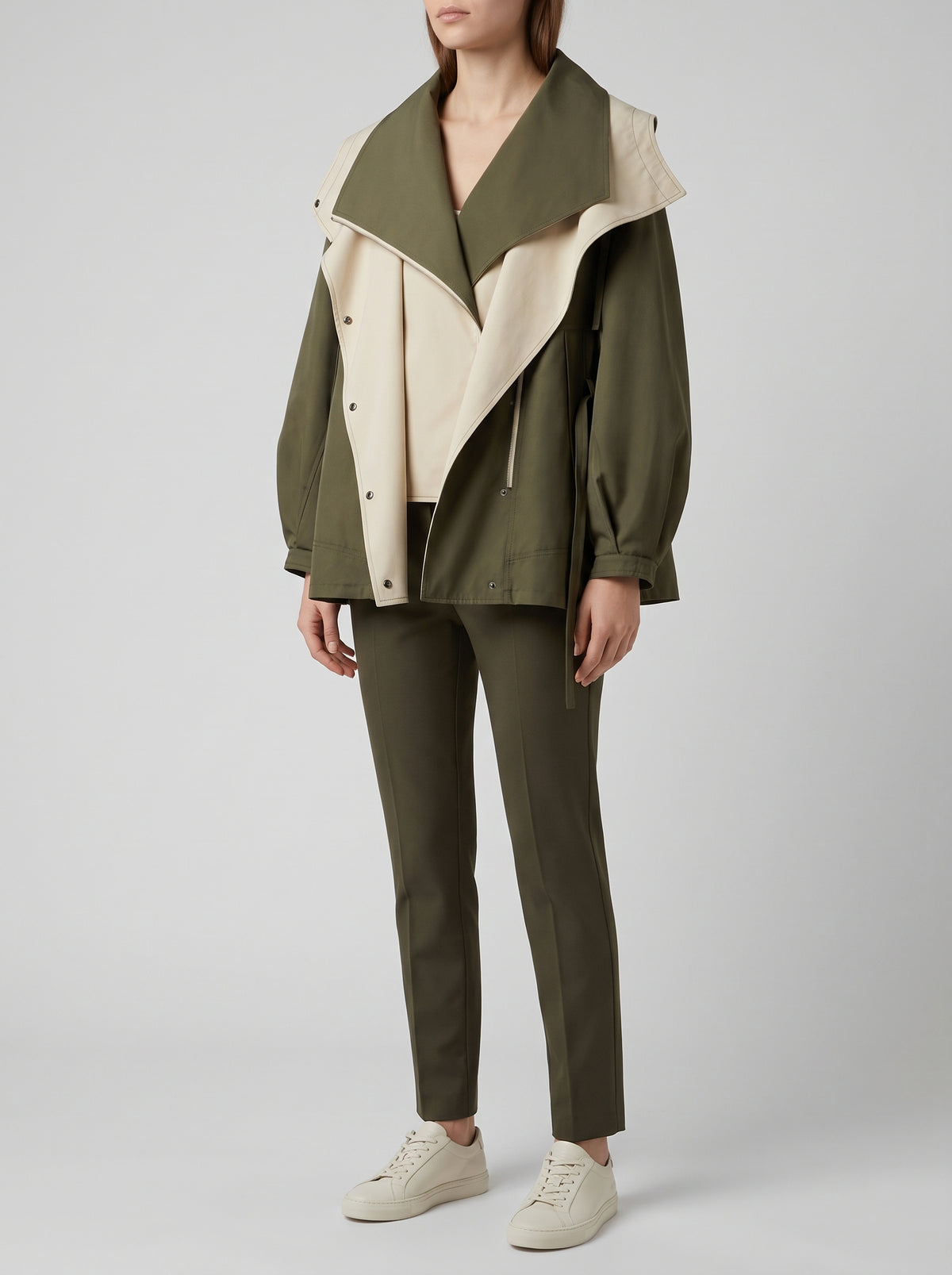 Veste d'extérieur Clotilde imperméable et coupe-vent - Vert