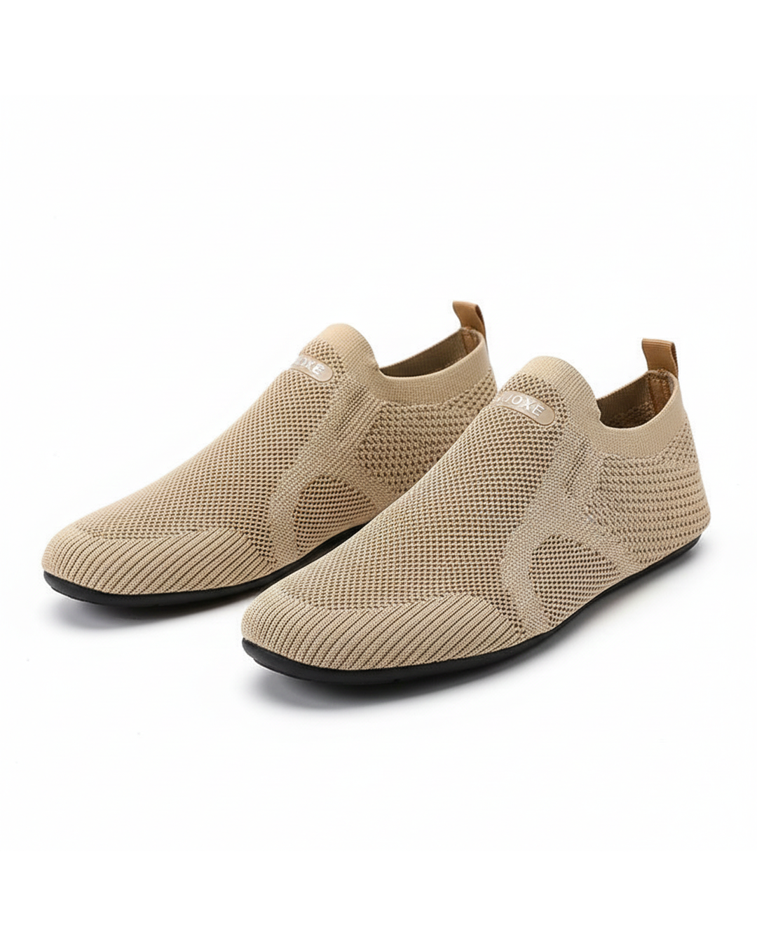 Mules tricotées à enfiler pour pieds nus
