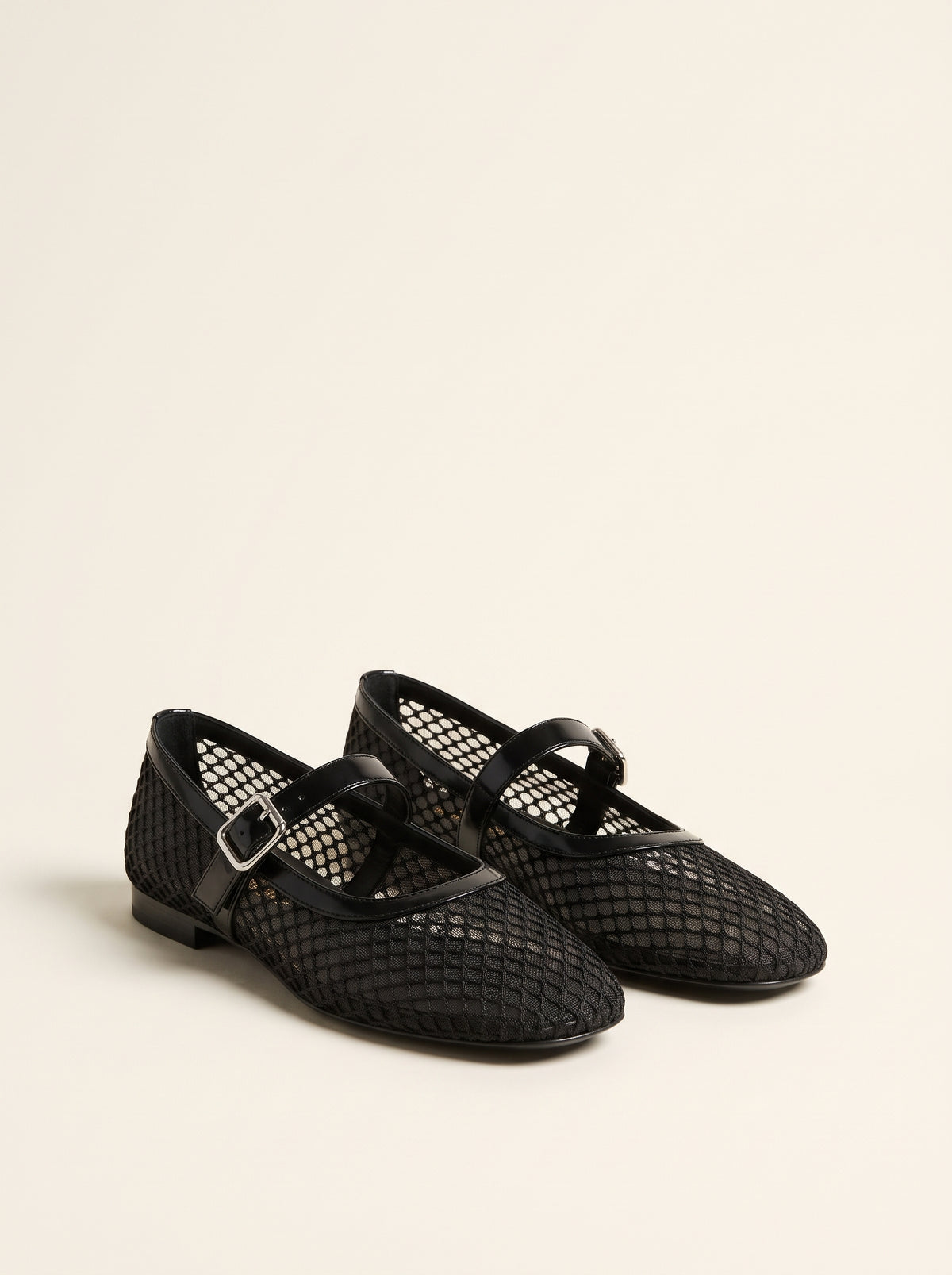 Ballerines Laurette ajourées à boucle