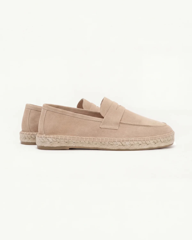 Espadrille Riviera beige — détail