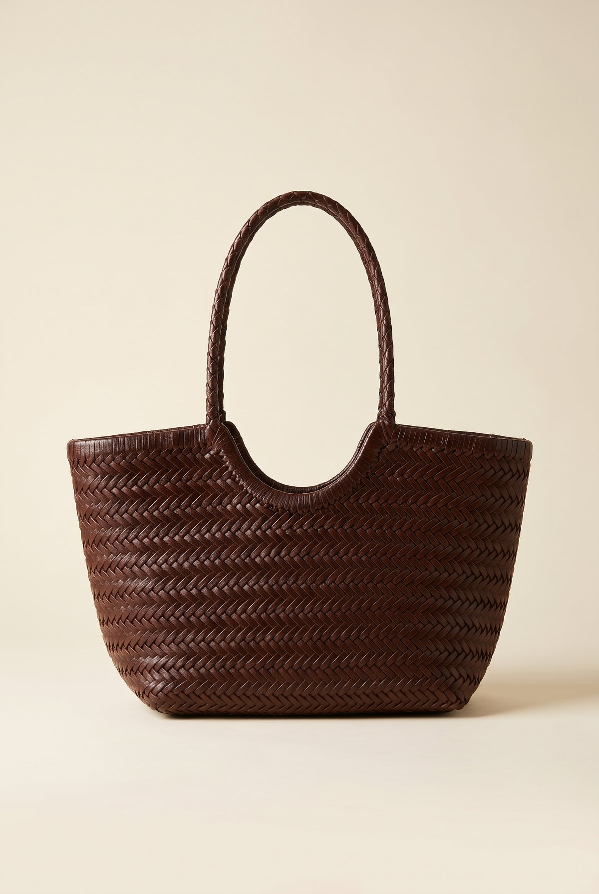 Bianca Woven Synthetic Tote