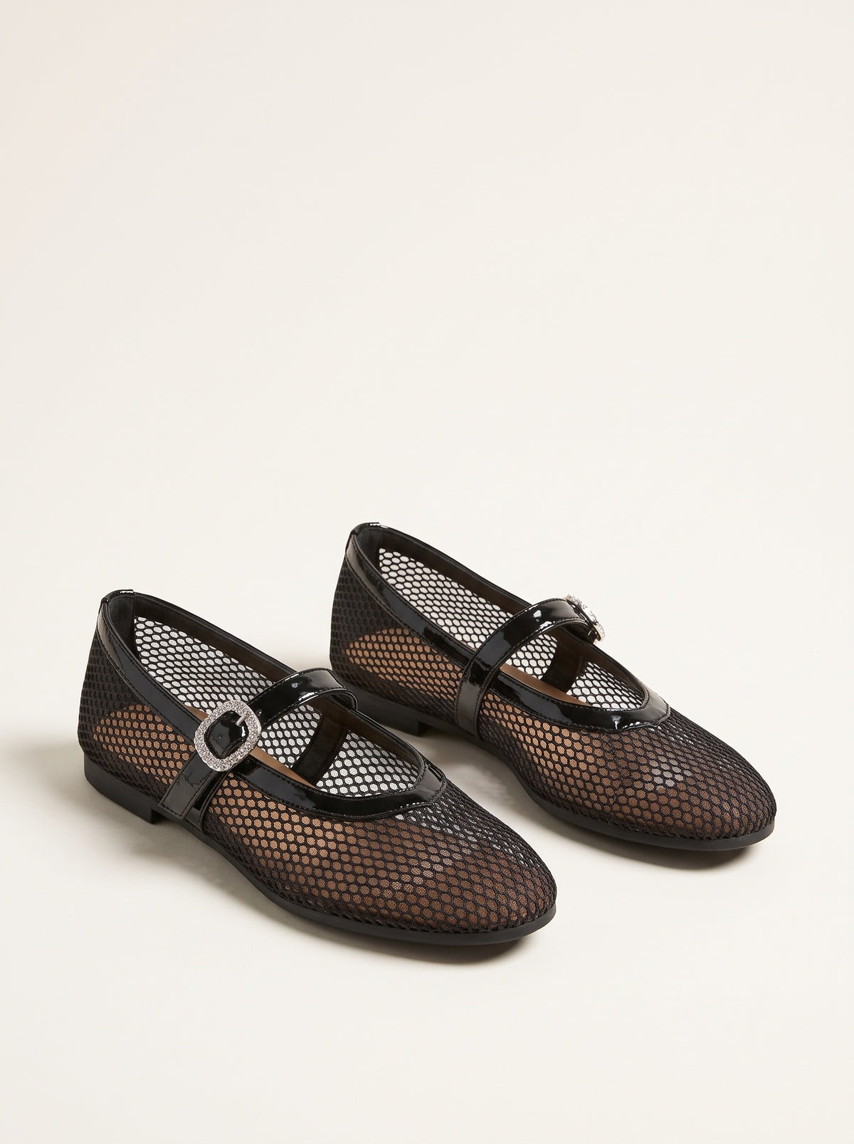 Ballerines babies Alice effet cuir à bout rond