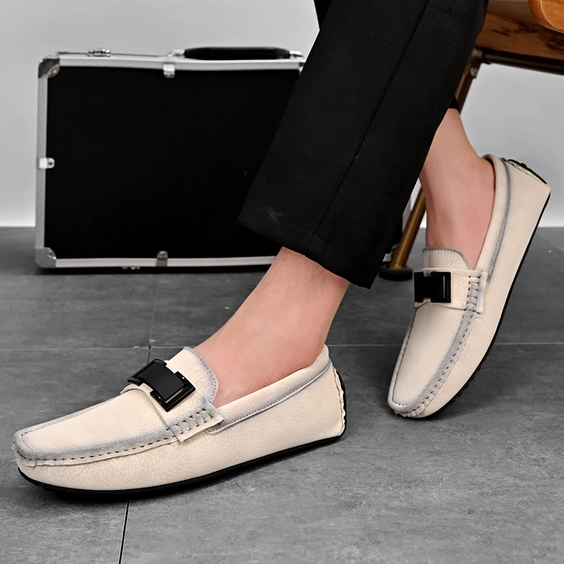 Mocassins en cuir Prestige