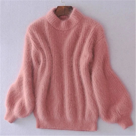 ANAÏS — Pull Ample en Maille d’Angora