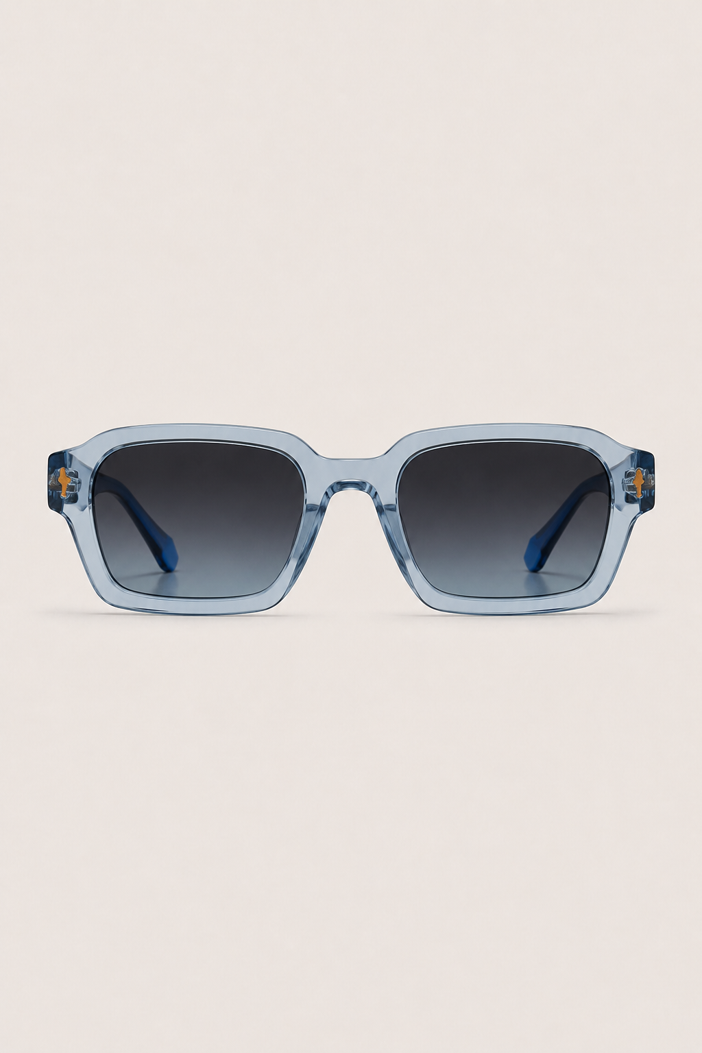 Lunettes Cobalt Lucent Bleu Transparent — détail