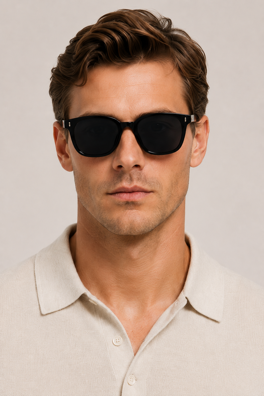 Lunettes Sage Smoke Noir — profil
