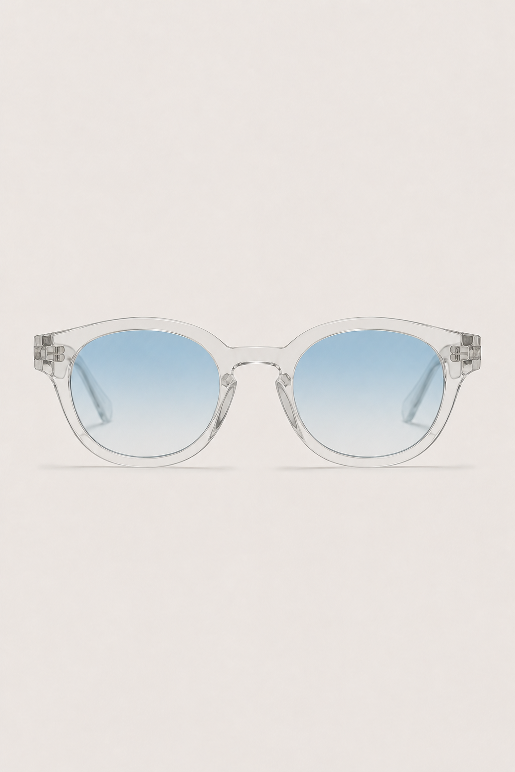 Lunettes Crystal Sky Bleu Transparent — détail