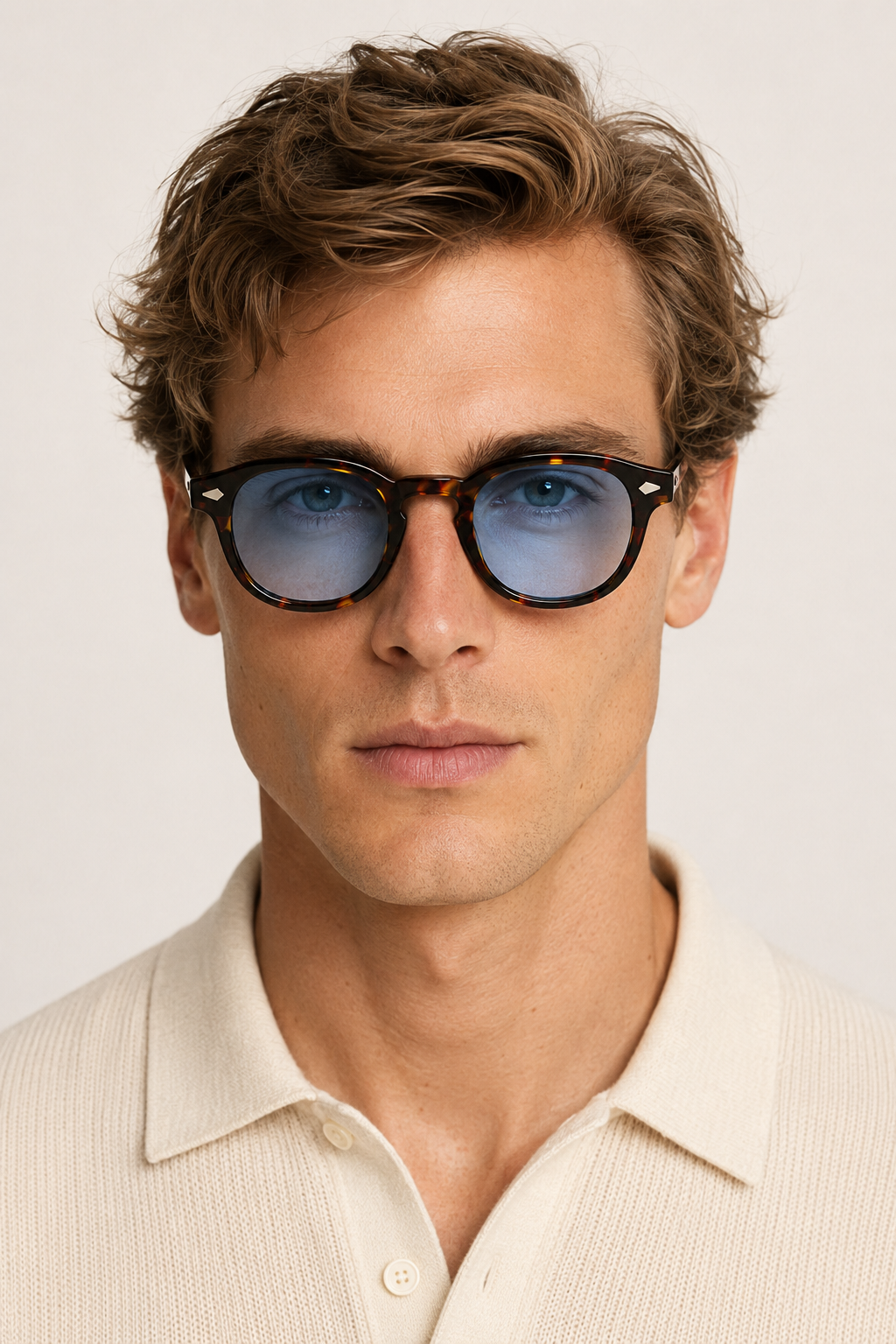 Lunettes Crystal Sky Écaille — profil