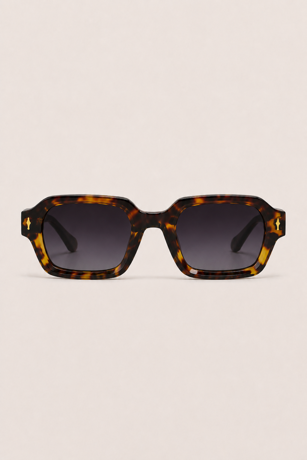 Lunettes Cobalt Lucent Écaille — détail