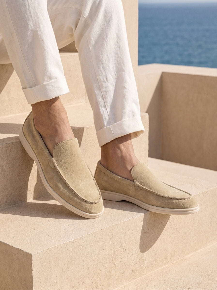 Mocassins en Daim Signature