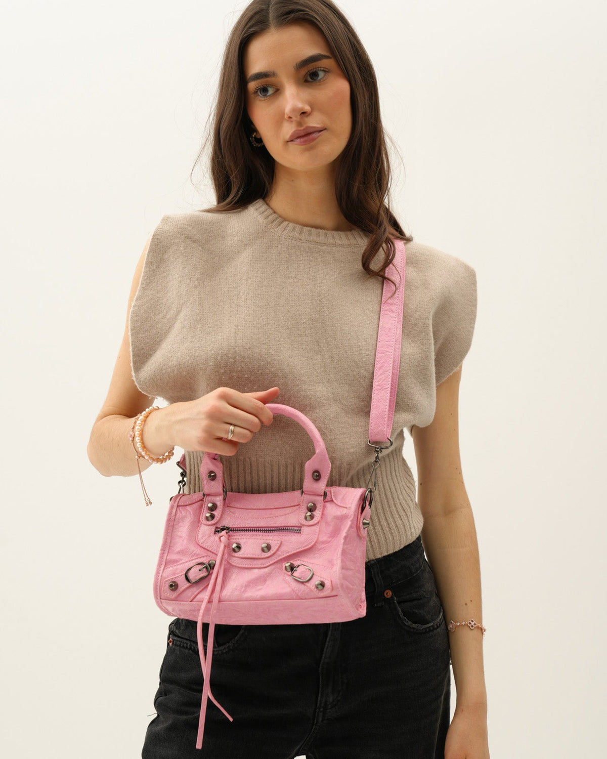 Le Sac Como — Rose Poudré