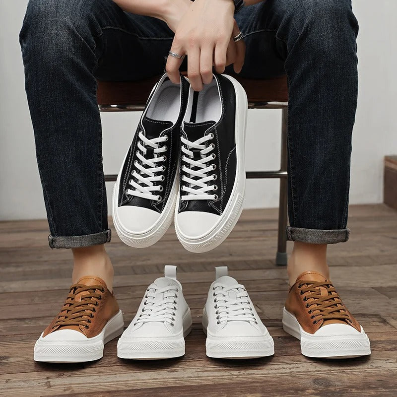 Le slip-on en cuir véritable de Tristan