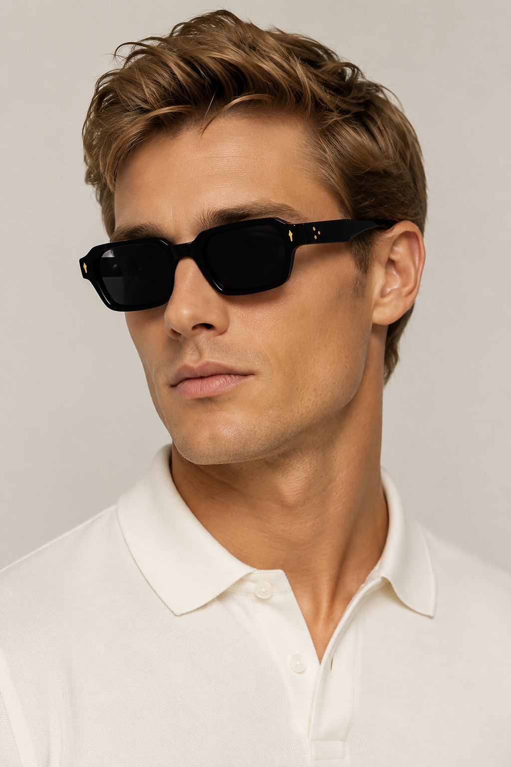 Lunettes Cobalt Lucent Noir — profil