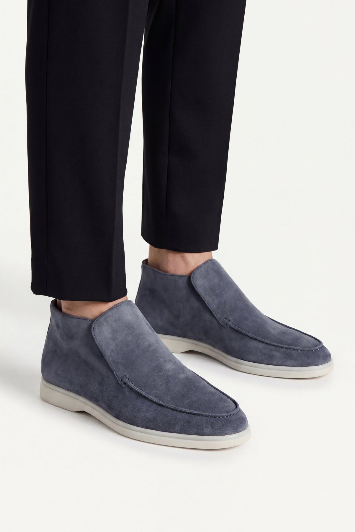 Mocassin Montant Capri Bleu — profil