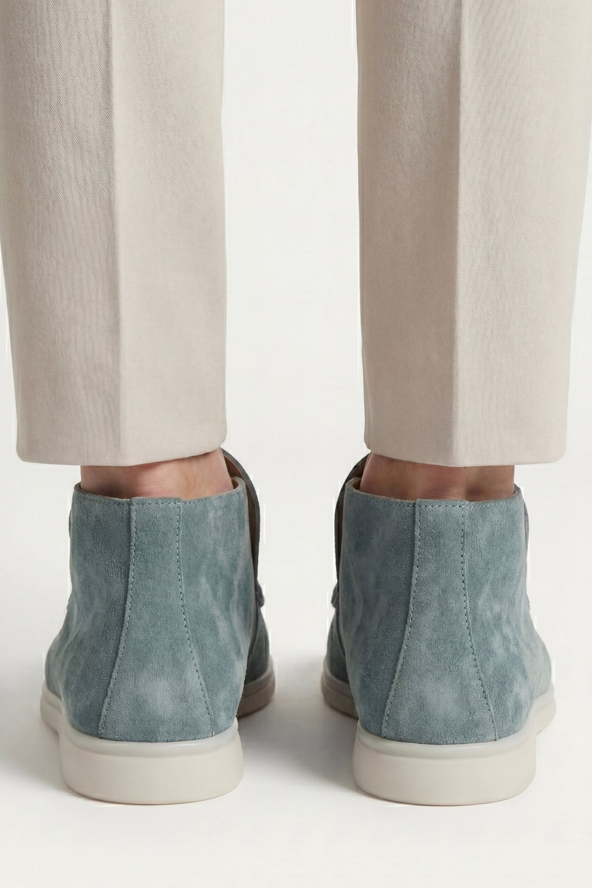 Mocassin Montant Capri Menthe — détail