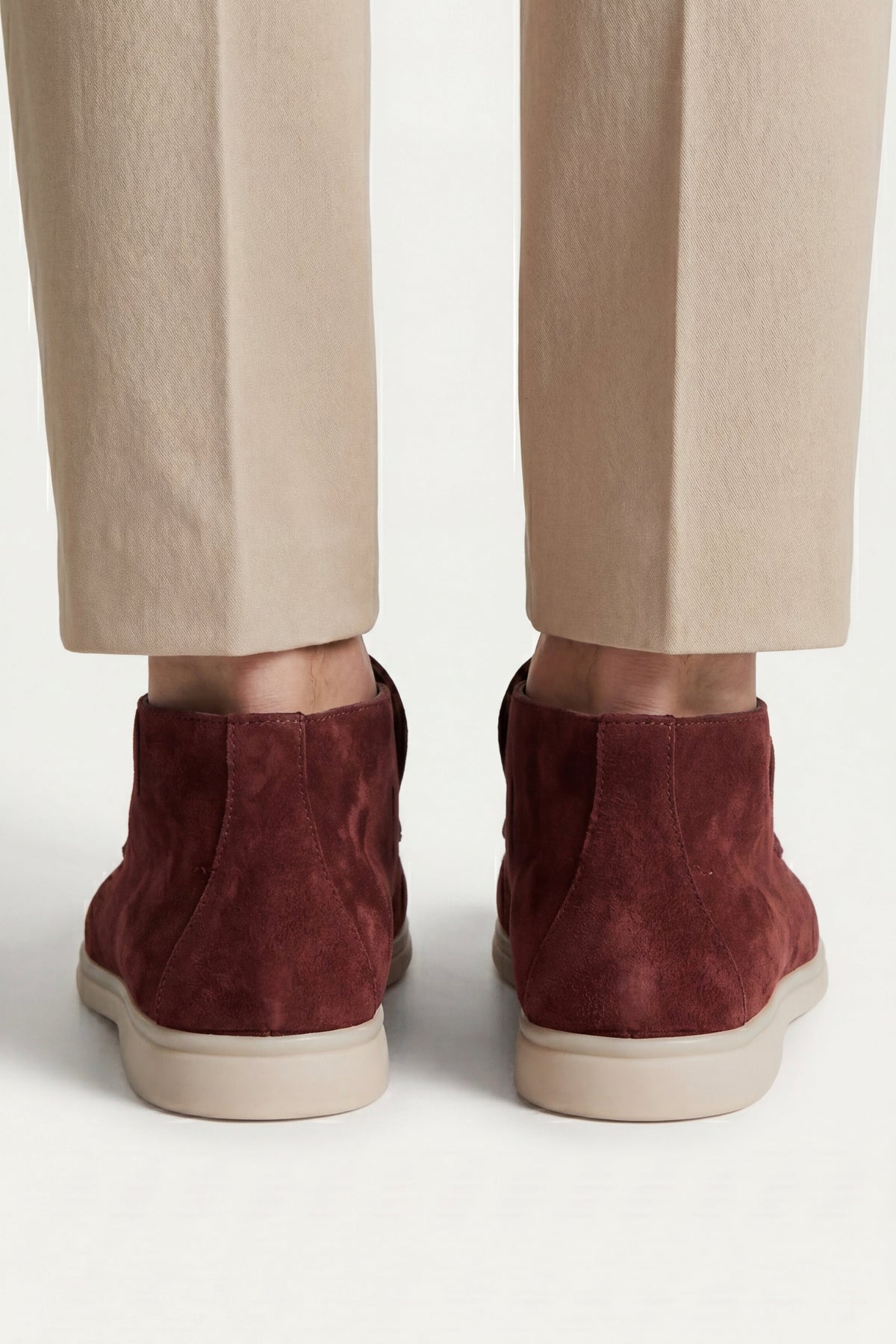 Mocassin Montant Capri Bordeaux — détail