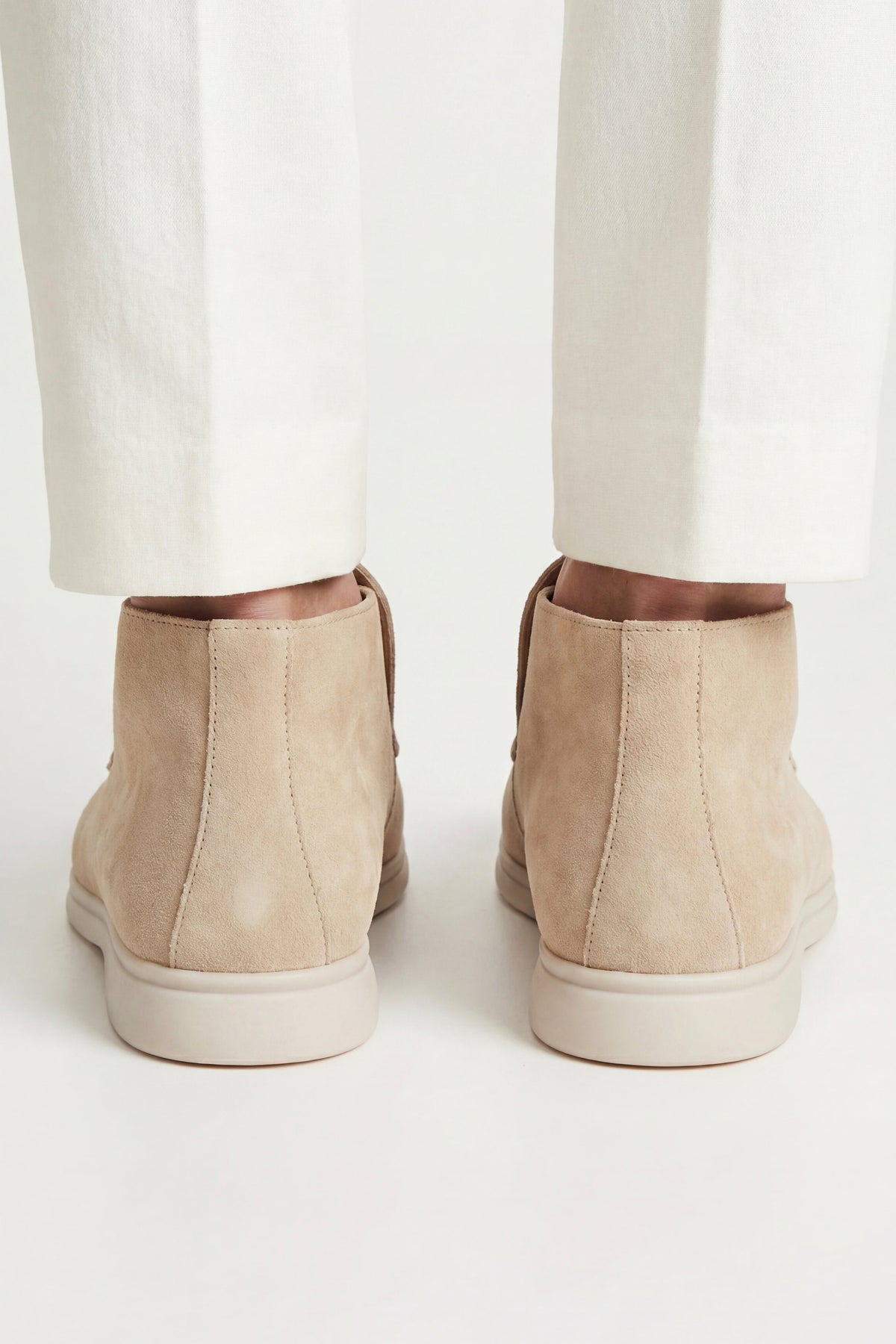 Mocassin Montant Capri Beige — détail
