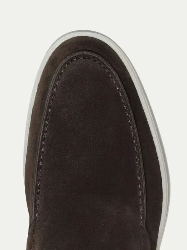 Mocassin marron — semelle