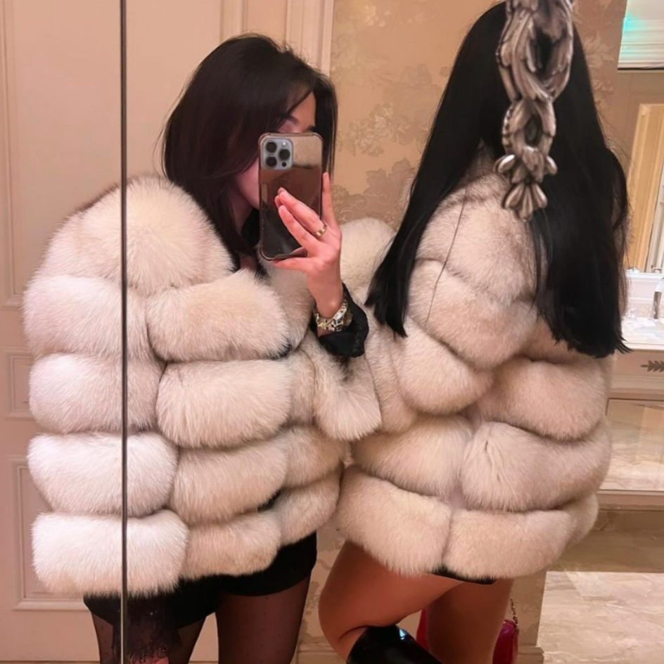 MÉLISANDE — Veste en Fausse Fourrure