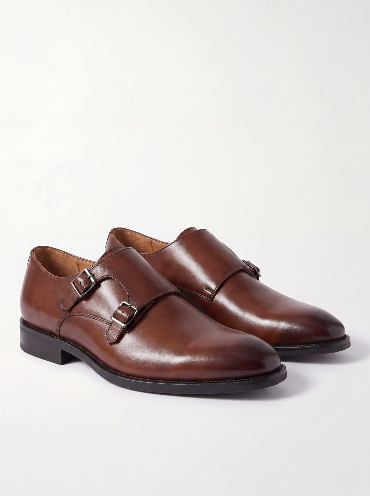 Mocassins Double Boucle en Cuir
