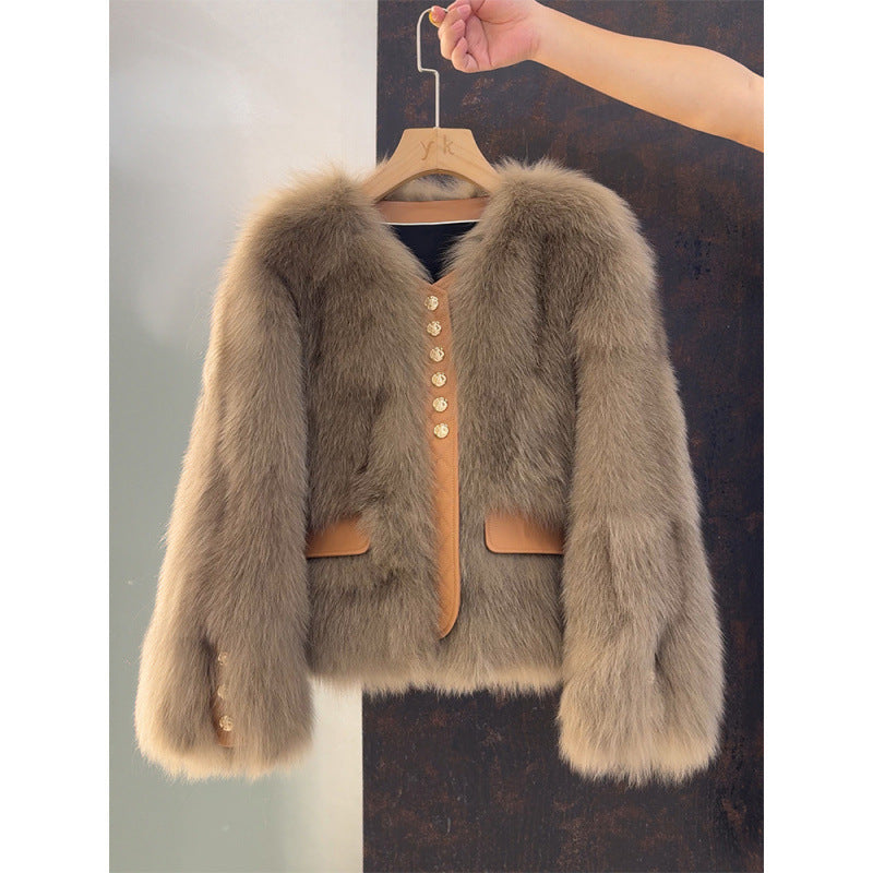 AURELIA — Veste en Fausse Fourrure