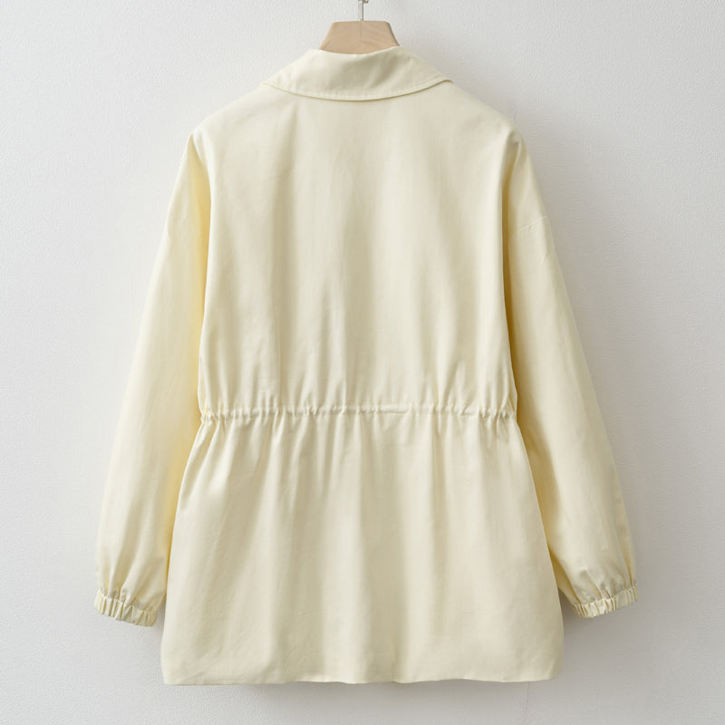 VALENTINE — Veste Zippée à Taille Ajustable