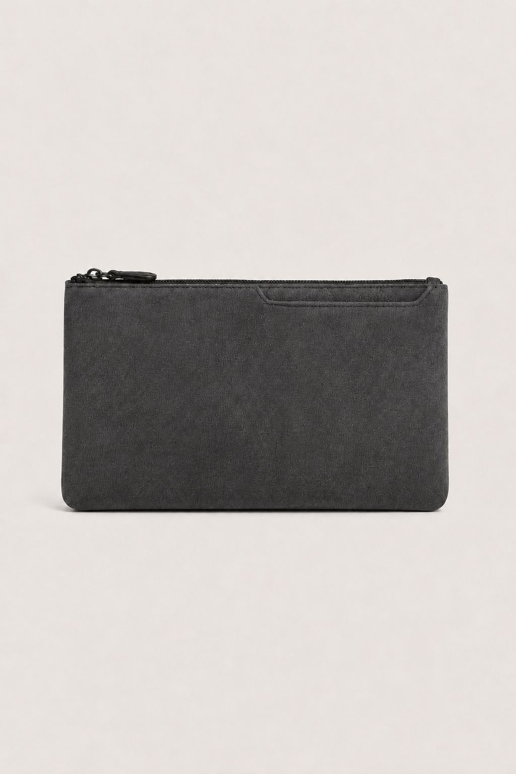 Pochette Alcantara Gris Anthracite — vue principale