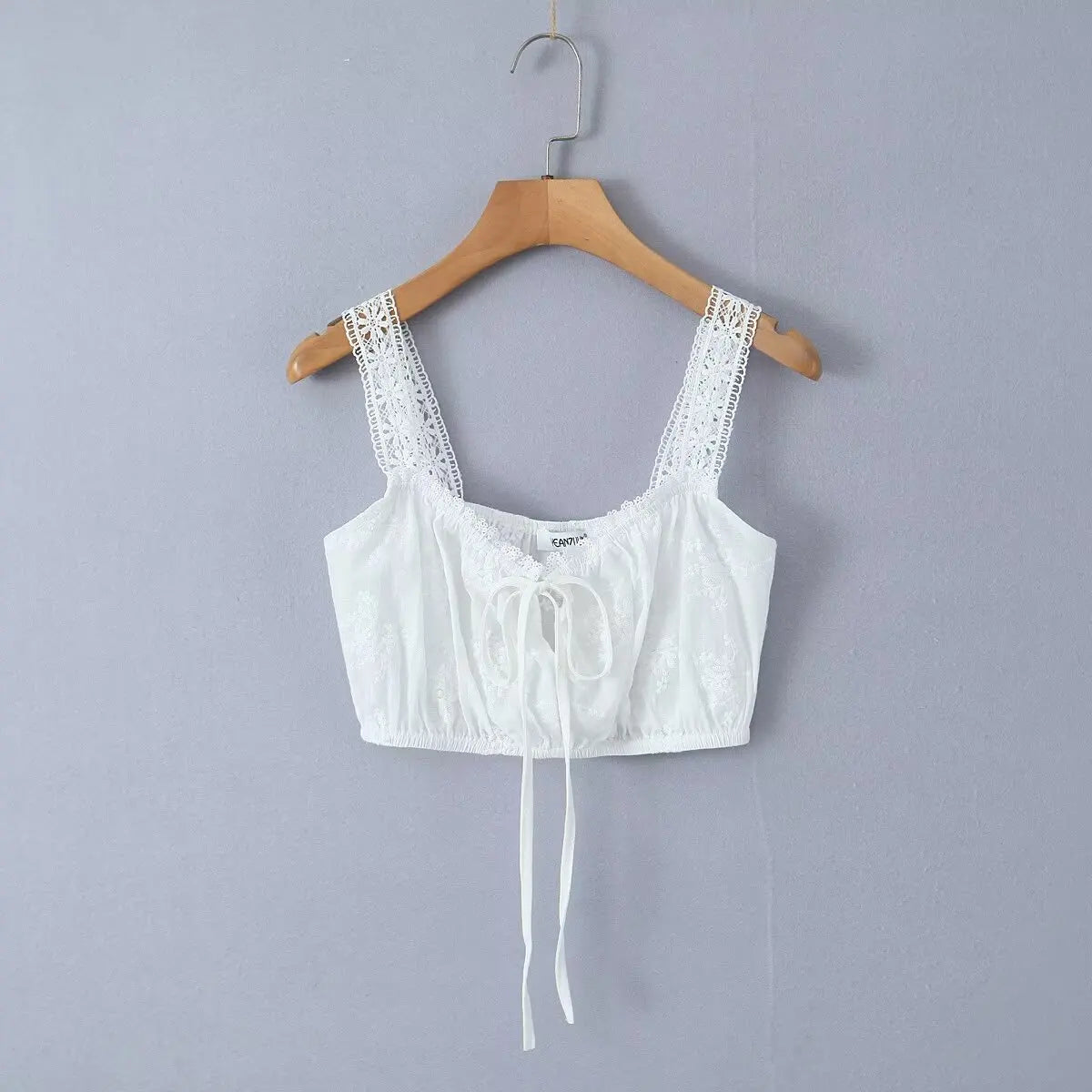 Ensemble Margot bohème, crop top et jupe maxi
