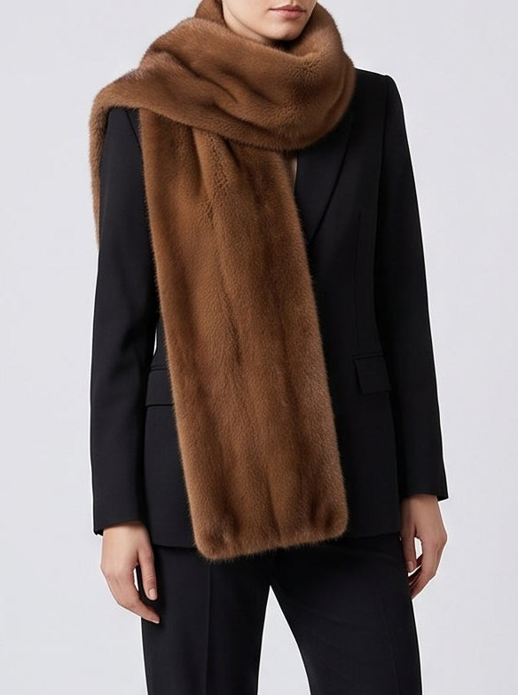 Rina High Neck Faux Leather Gilet - Eyebrow