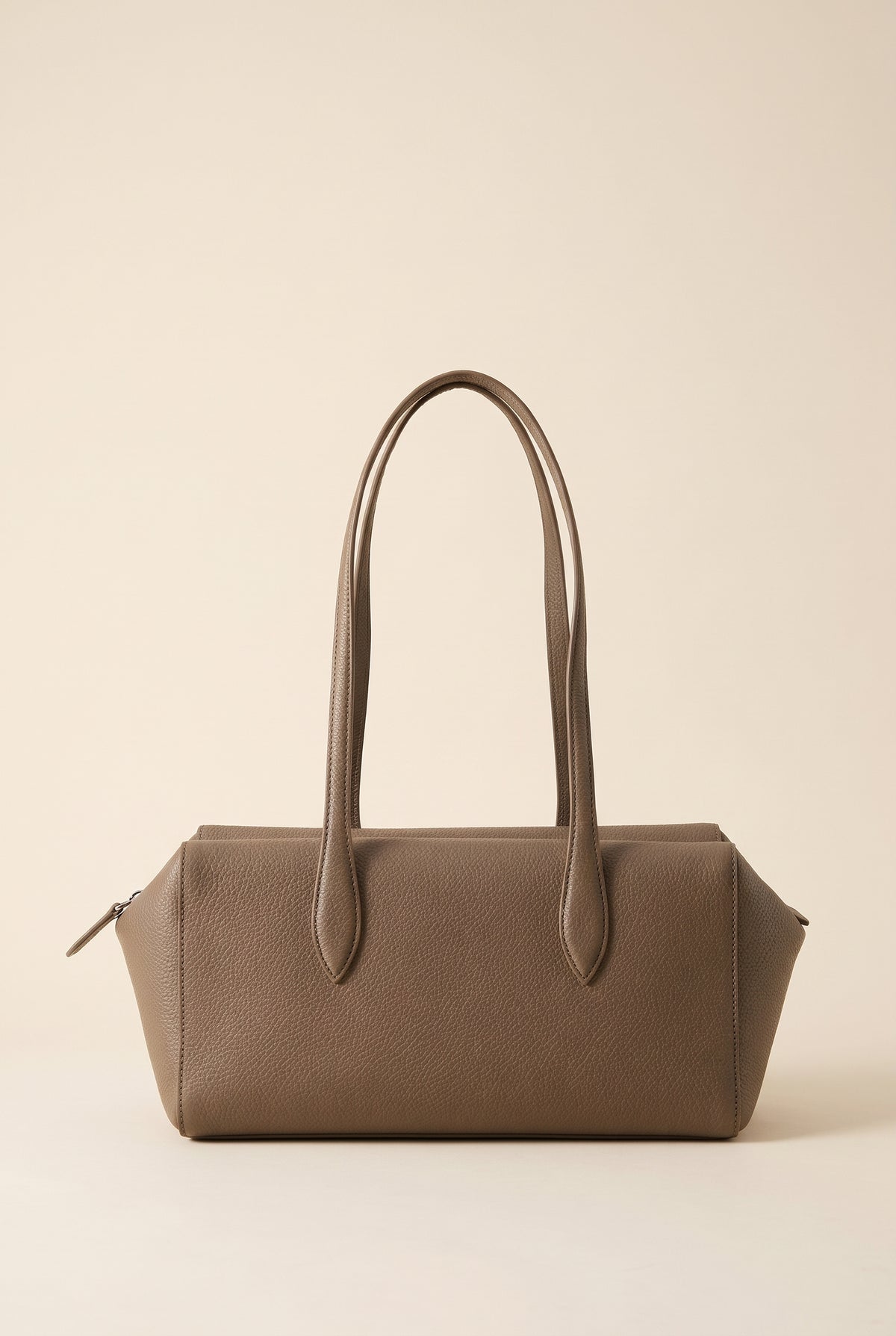 Elena Faux Leather Bowling Tote