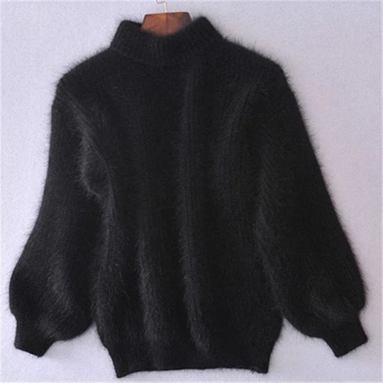 ANAÏS — Pull Ample en Maille d’Angora