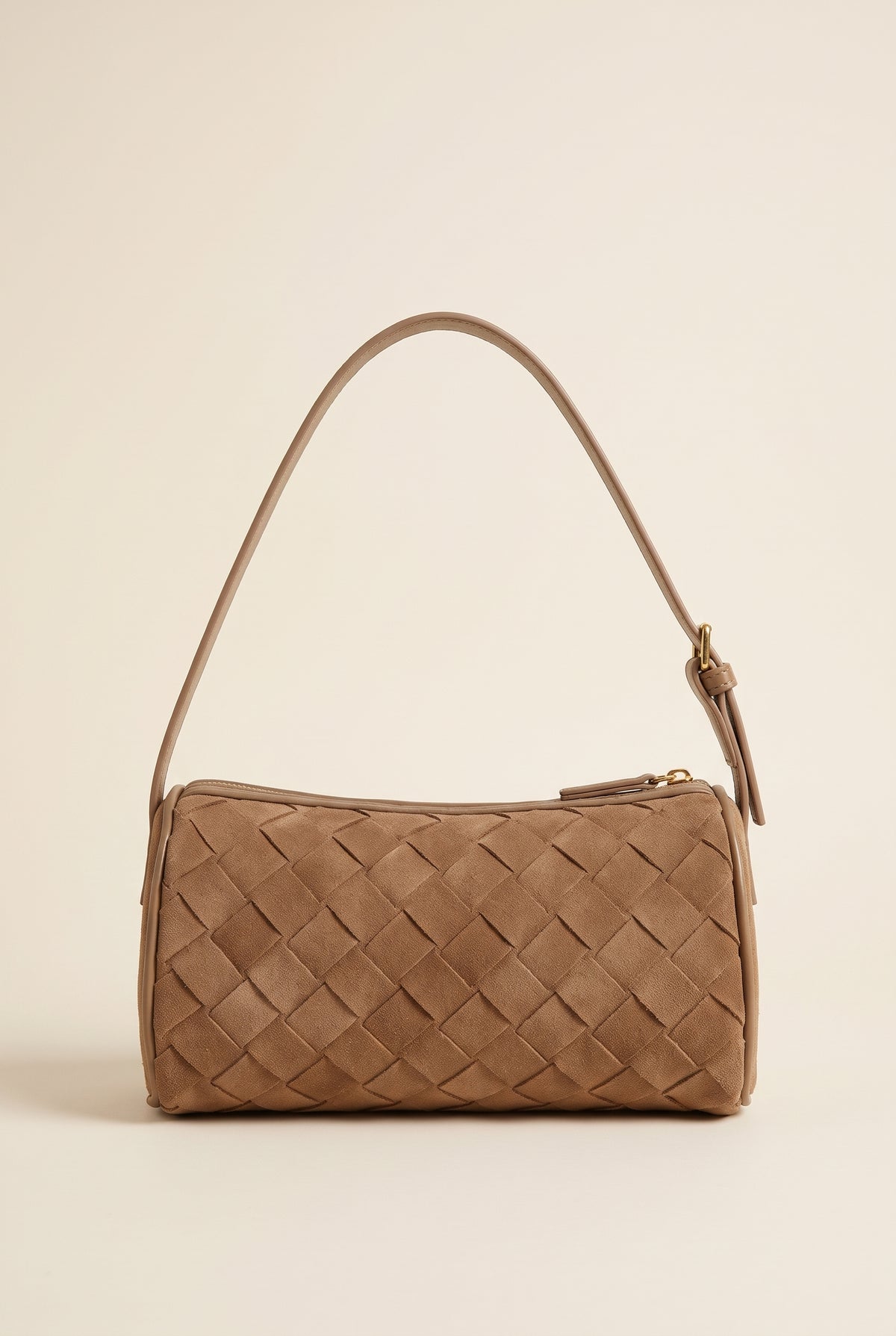 Eva Compact Woven Crossbody Bag