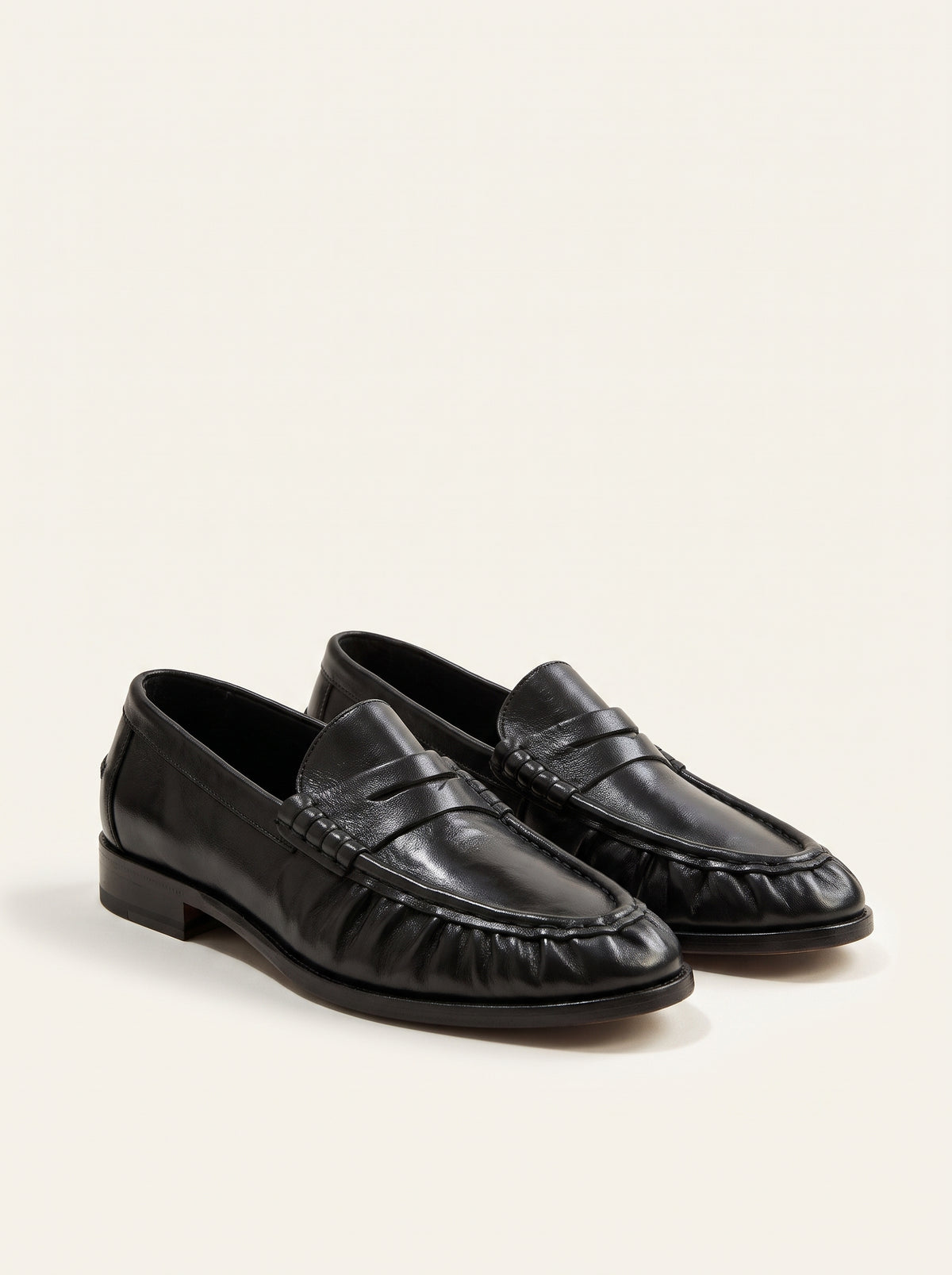 Fiona Faux Leather Loafers