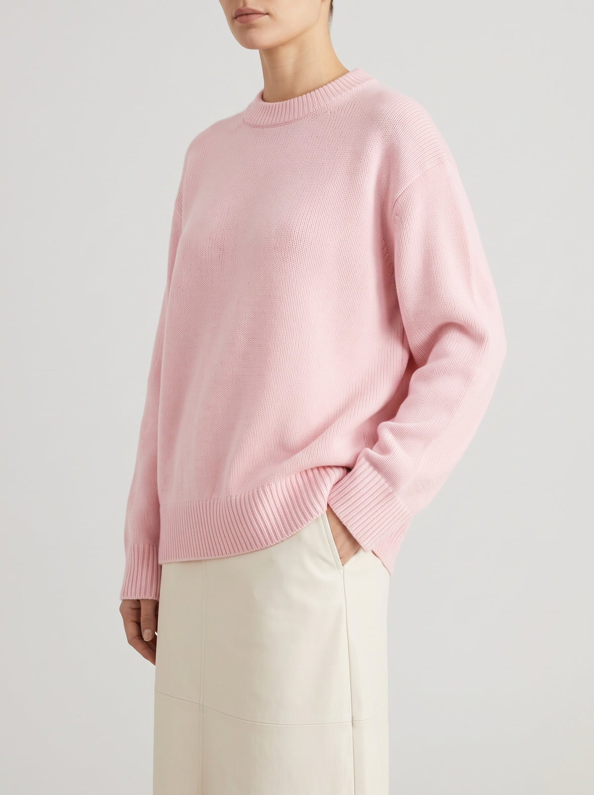 Aria Knitted Jumper - Pink
